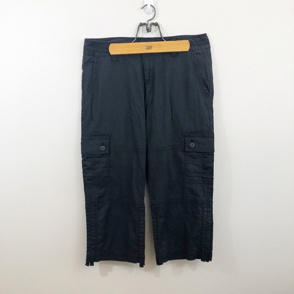 Prana Tie Waist Gray Hiking Pants Size 6 - Picture 1 of 8